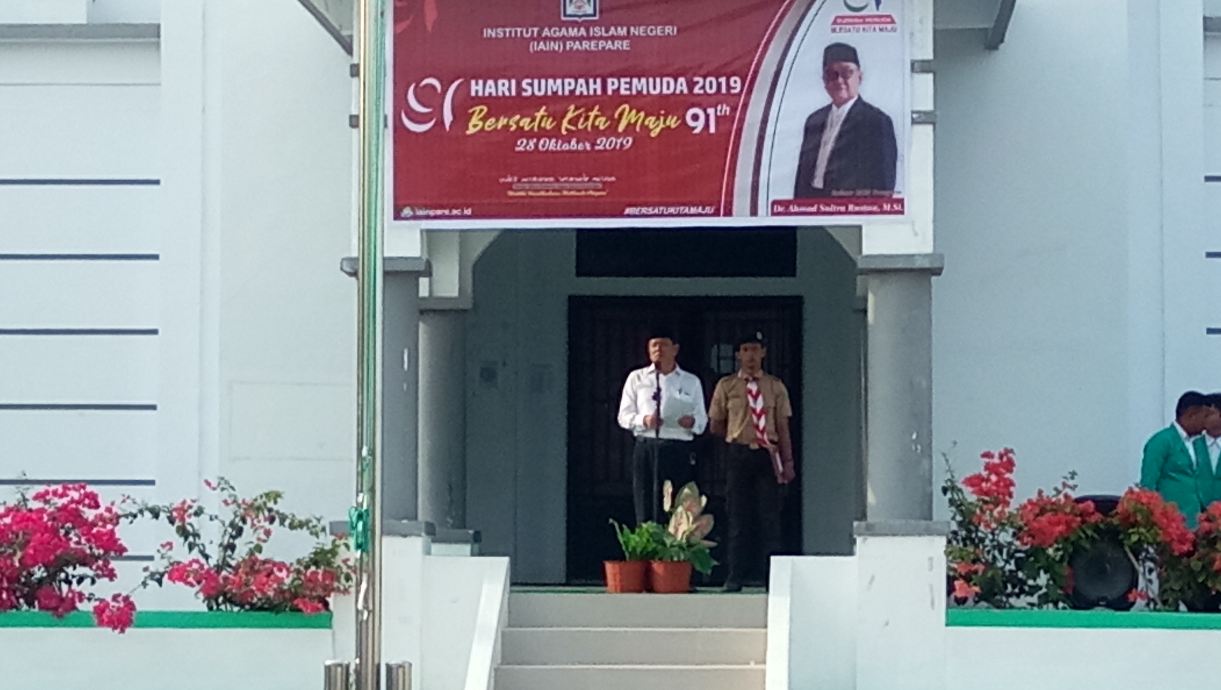 IAIN Parepare Gelar Upacara Peringatan Hari Sumpah Pemuda ke-91 tahun 2019 IAIN Parepare Gelar Upacara Peringatan Hari Sumpah Pemuda ke-91 tahun 2019