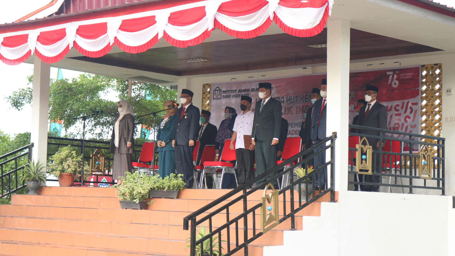 IAIN PAREPARE Gelar Upacara HUT Kemerdekaan RI Dirangkaikan Pembukaan PBAK IAIN PAREPARE Gelar Upacara HUT Kemerdekaan RI Dirangkaikan Pembukaan PBAK