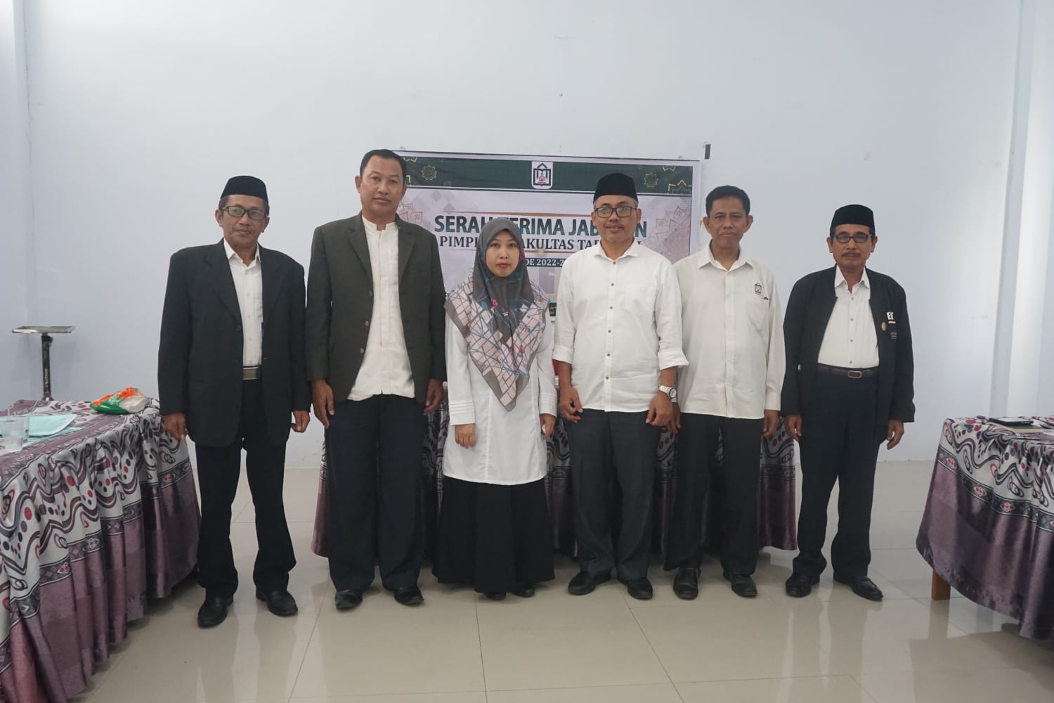 Sertijab Dekan, Ini Tiga “PR” Program Strategis di Fakultas Tarbiyah