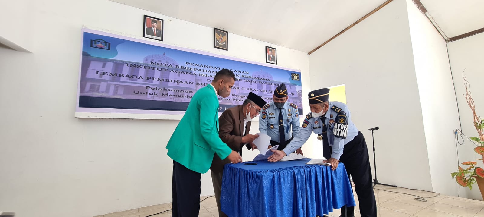 FUAD IAIN Parepare Teken MoU dengan LPKA Kelas II Maros