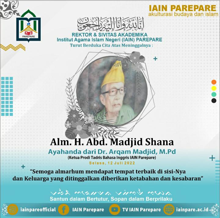 Rektor Urai Pesan Duka untuk Kaprodi Tadris Bahasa Inggris Rektor Urai Pesan Duka untuk Kaprodi Tadris Bahasa Inggris