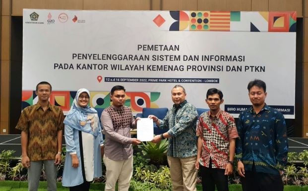 Tim TIPD IAIN Parepare Ikut Pemetaan Sistem dan Informasi di Lombok