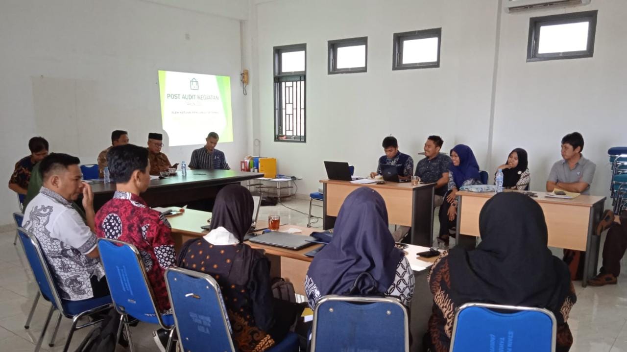 Post Audit Kegiatan SPI, Dekan FUAD Harap Progres Pelaporan Kegiatan Dirampungkan