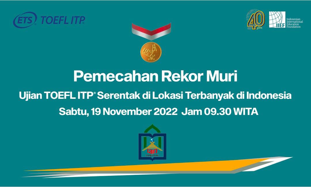 IAIN Parepare Berpartisipasi dalam Pemecahan Rekor MURI IIEF