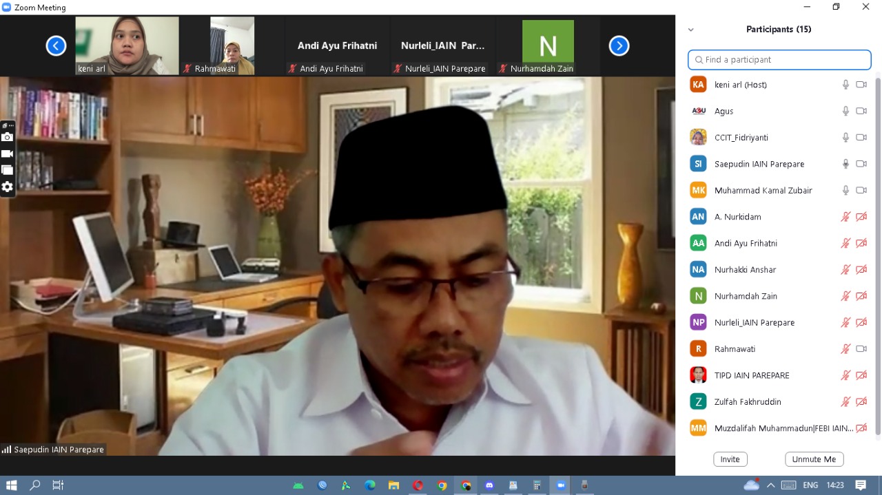 Serius Implementasi Kerja Sama Internasional, Ini Persiapan IAIN Parepare dan AeU Serius Implementasi Kerja Sama Internasional, Ini Persiapan IAIN Parepare dan AeU